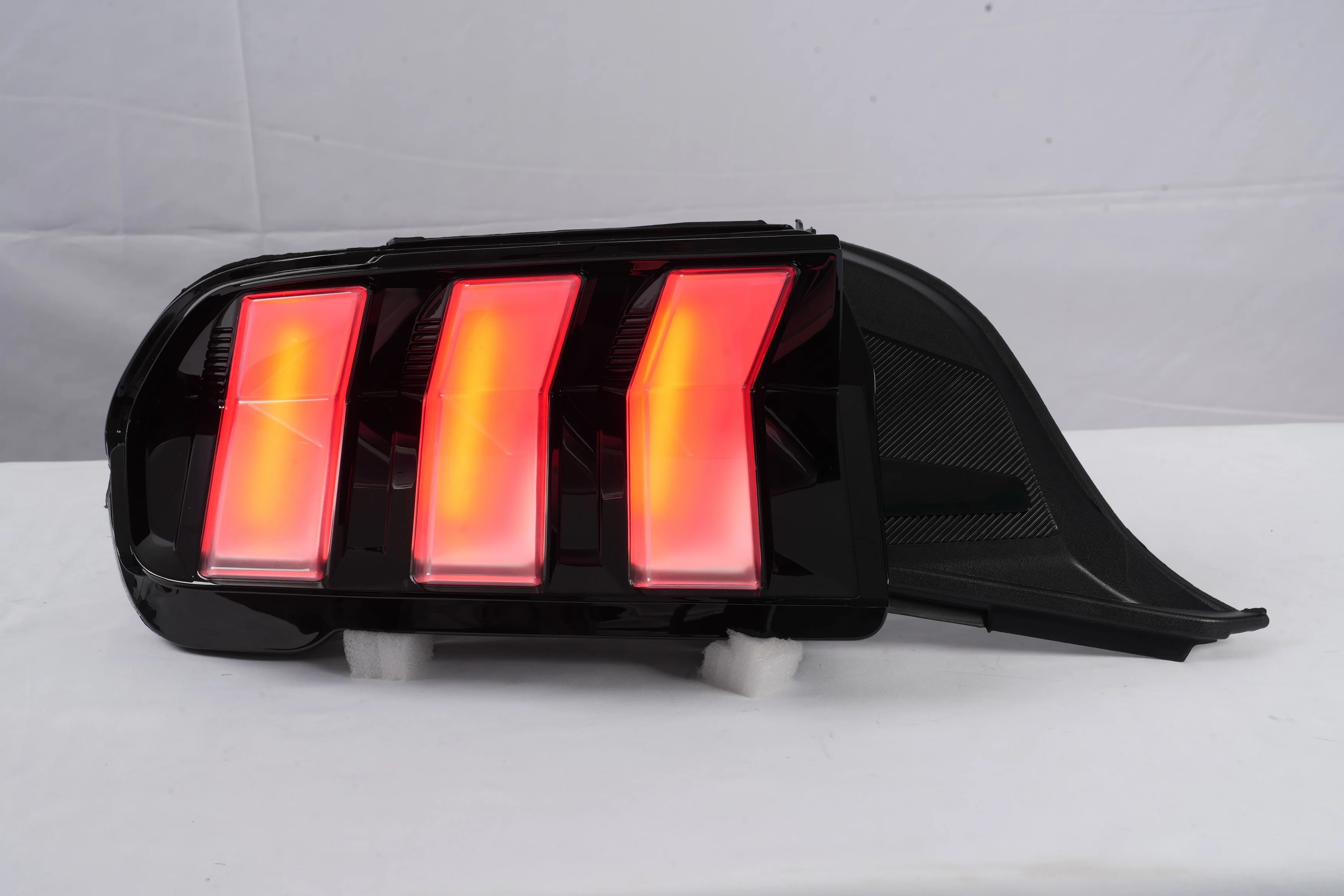 2024-2026+ Ford Mustang S650 RGB Flow Smoked Clear LED Tail Lights - Image 5