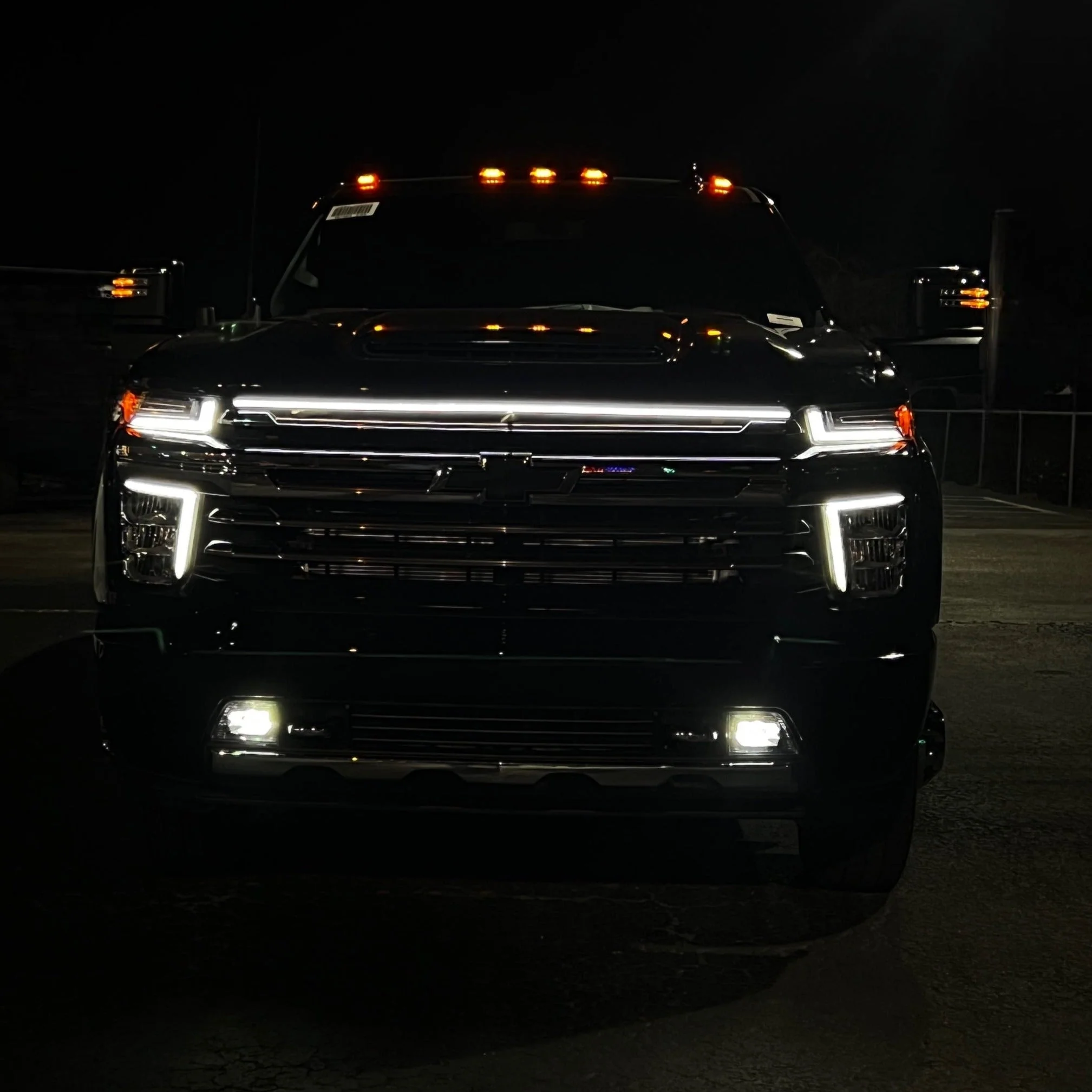 2024-2026+ Chevrolet Silverado HD 2500 LED Grill Accent Light Bar Kit - Image 10