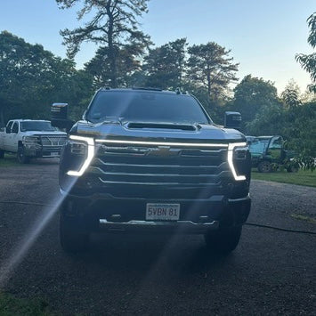 2024-2026+ Chevrolet Silverado HD 2500 LED Grill Accent Light Bar Kit - Image 4