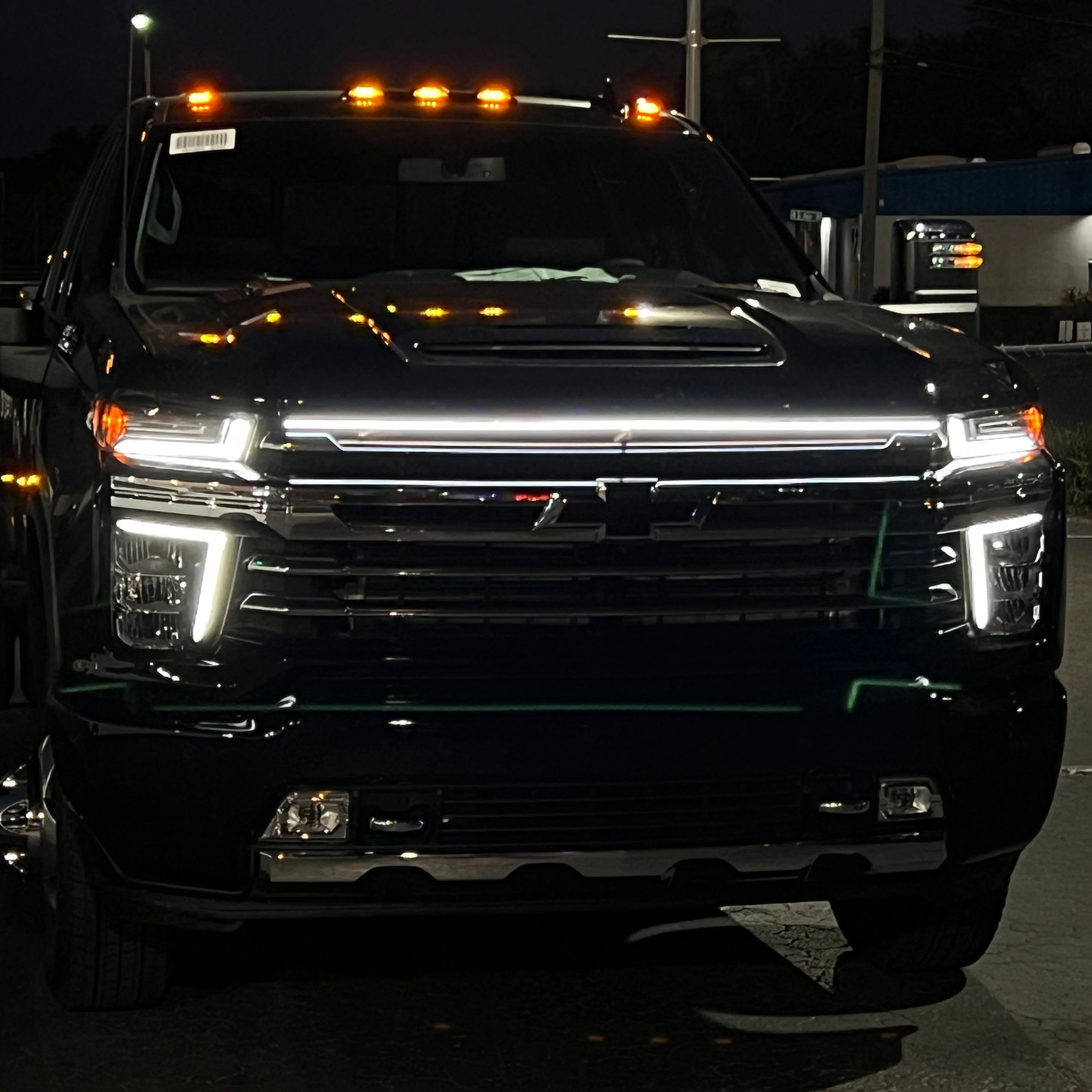 2024-2026+ Chevrolet Silverado HD 2500 LED Grill Accent Light Bar Kit - Image 5