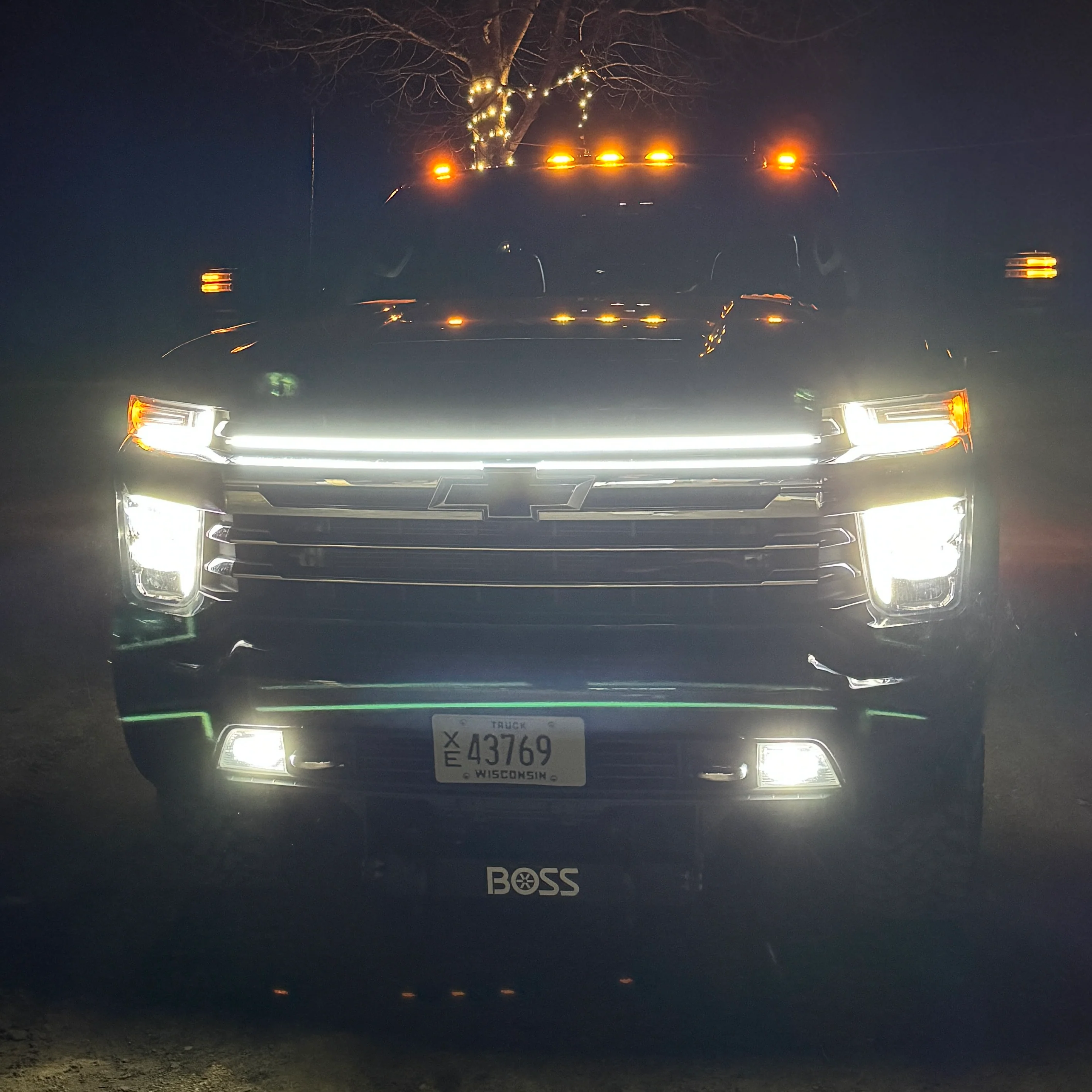 2024-2026+ Chevrolet Silverado HD 2500 LED Grill Accent Light Bar Kit - Image 12