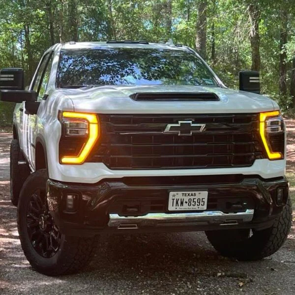 2024-2026+ Chevy Silverado HD 2500/3500 Amber DRL Headlight Harness Kit - Image 7