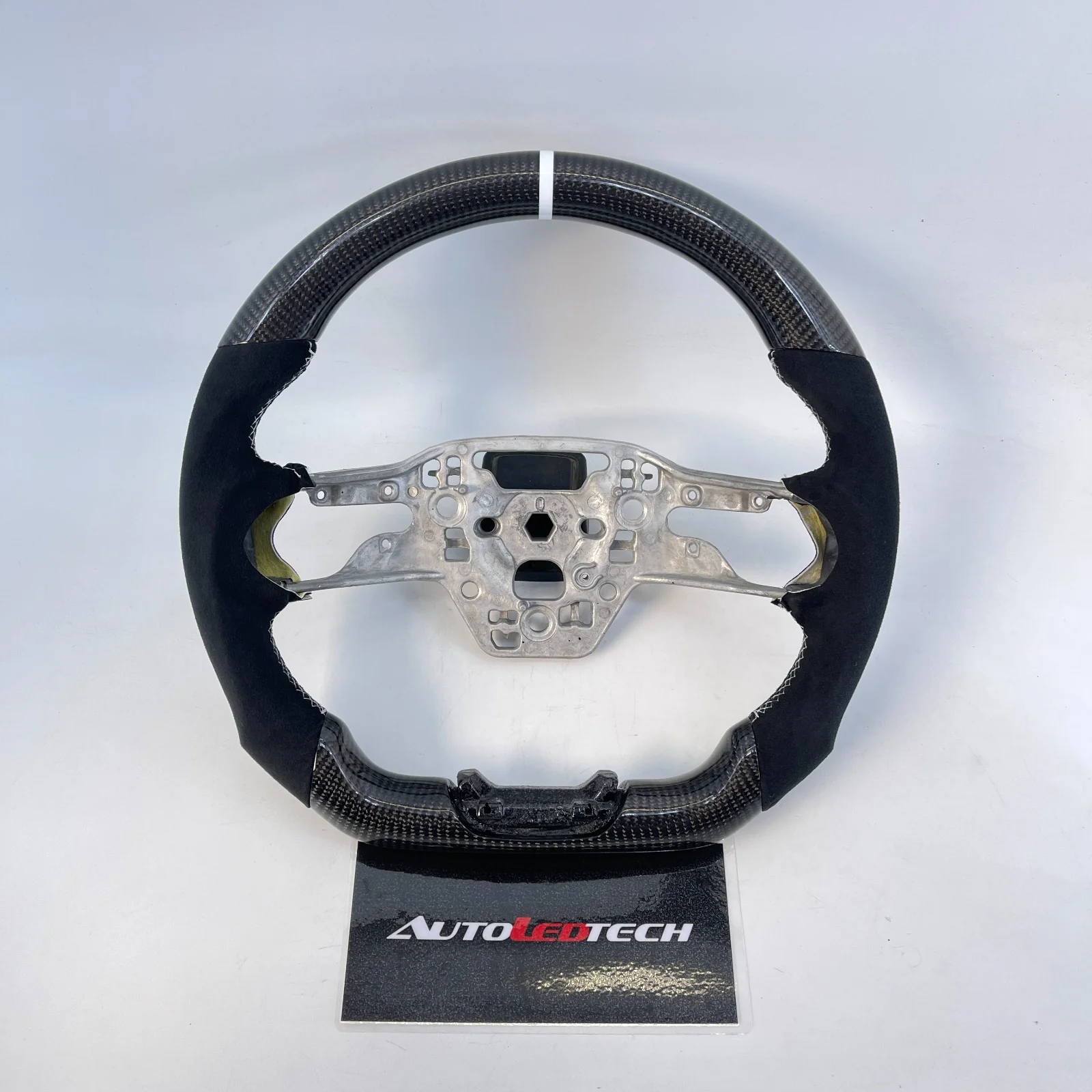 2024-2026+ Ford Mustang S650 Carbon Fiber LED Steering Wheel - Image 26