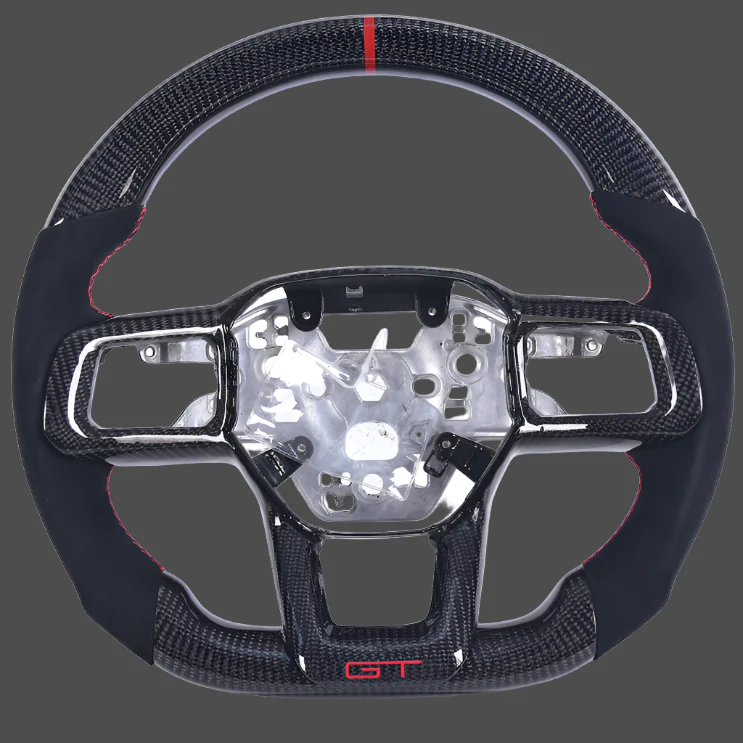 2024-2026+ Ford Mustang S650 Carbon Fiber LED Steering Wheel - Image 32