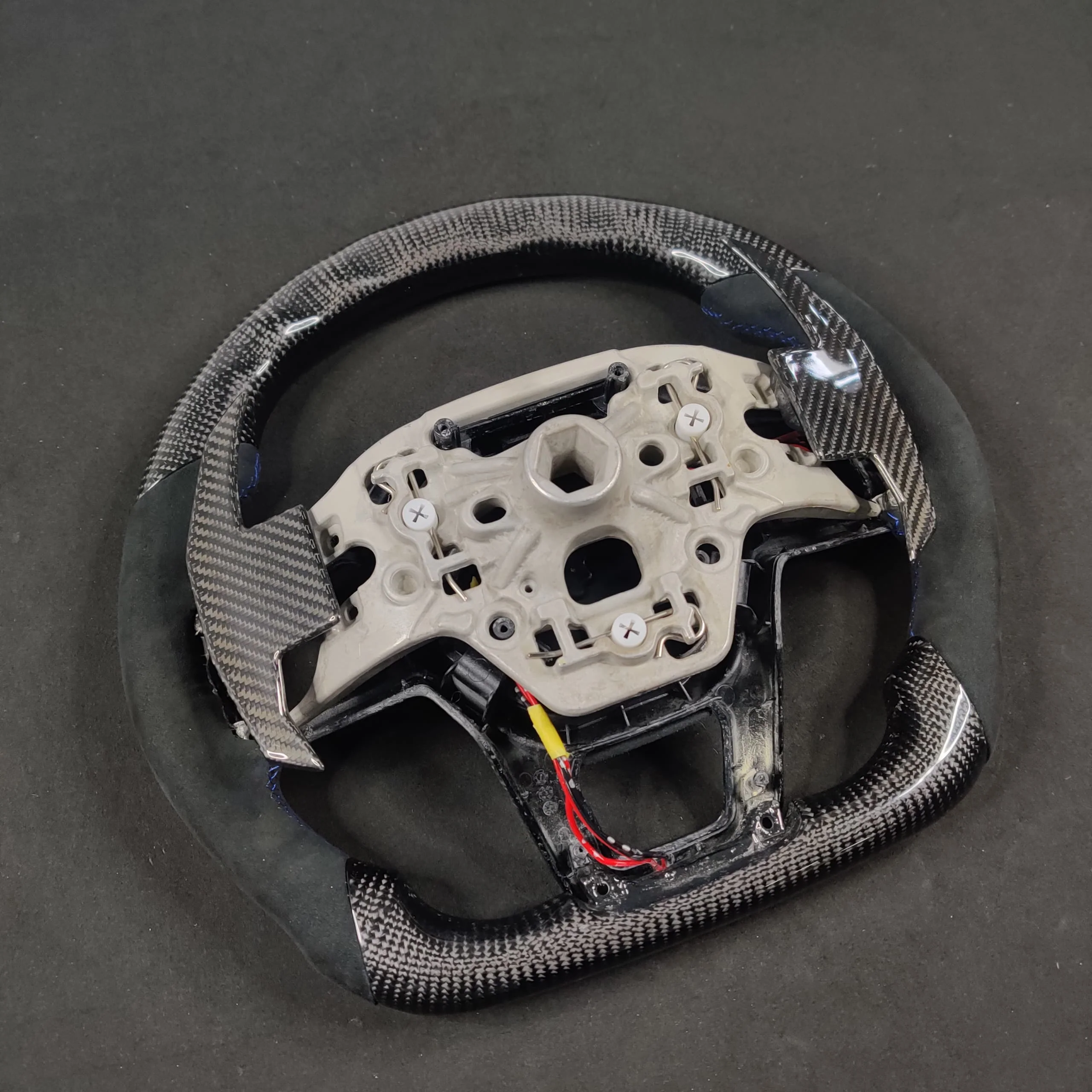 2024-2026+ Ford Mustang S650 Carbon Fiber LED Steering Wheel - Image 36