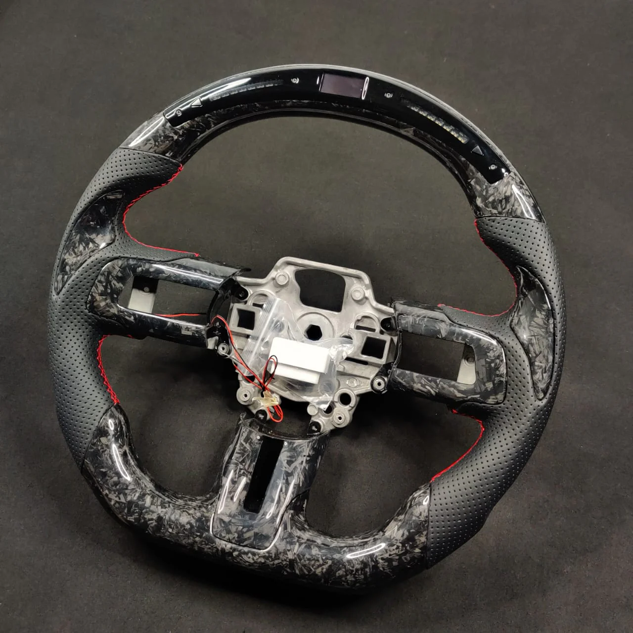 2024-2026+ Ford Mustang S650 Carbon Fiber LED Steering Wheel - Image 59