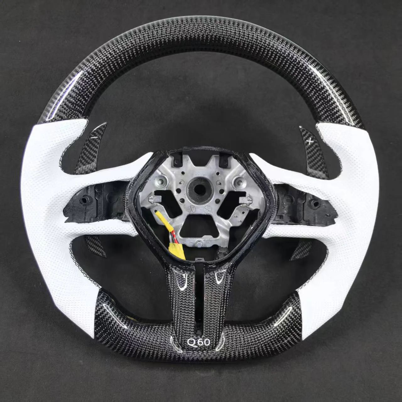2013-2024 Infiniti Q50 Q60 Custom Carbon Fiber Steering Wheel - Image 33