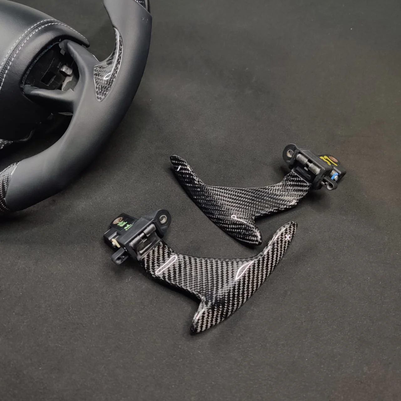 2013-2024 Infiniti Q50 Q60 Custom Carbon Fiber Steering Wheel - Image 44