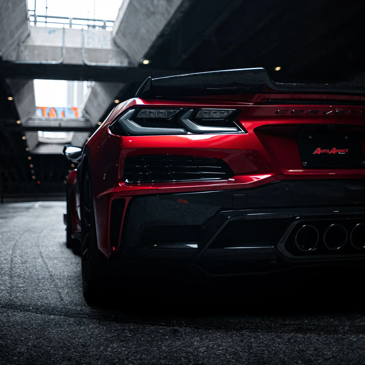 2020-2026+ C8 Corvette Smoked Euro Style LED Tail Lights - Image 11