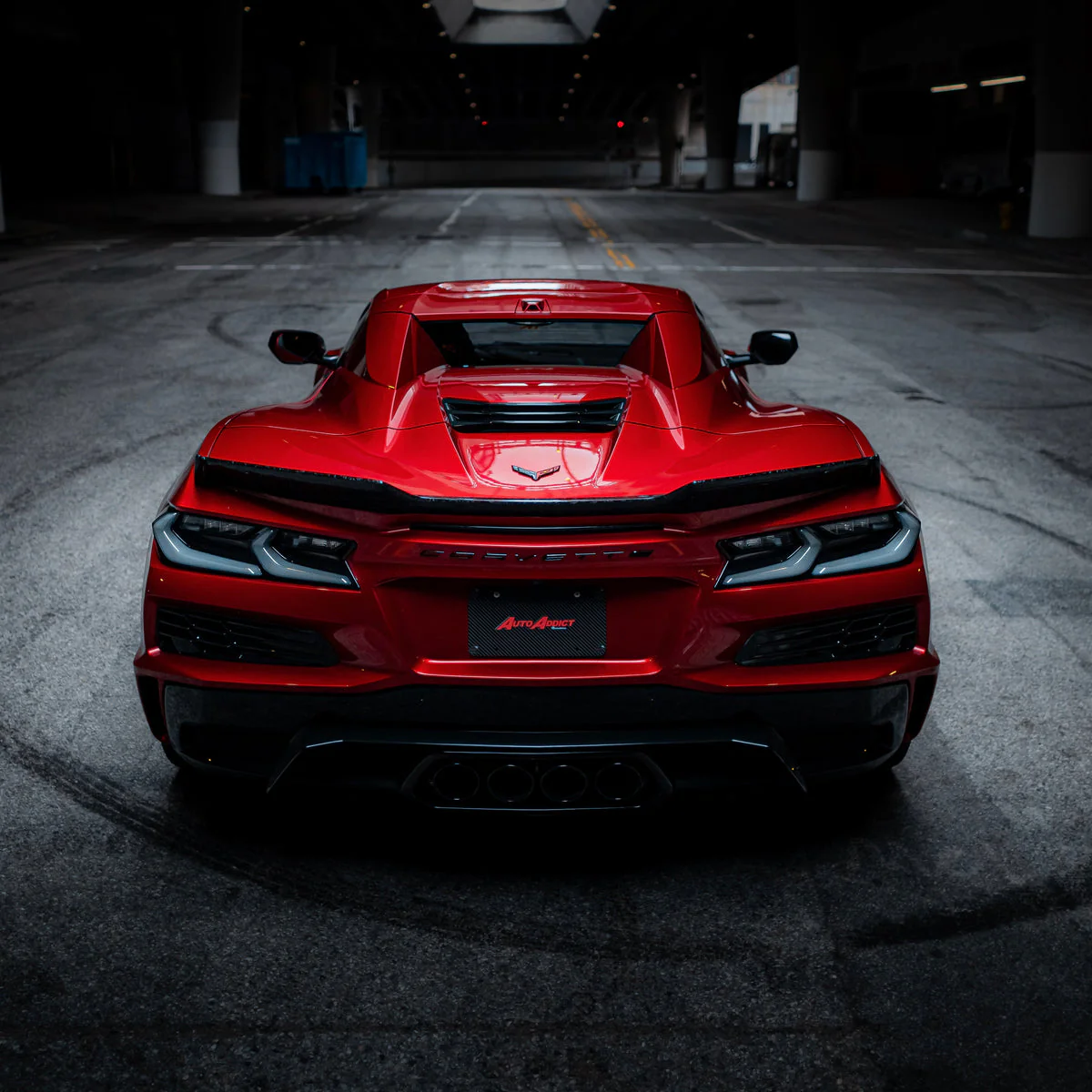 2020-2026+ C8 Corvette Smoked Euro Style LED Tail Lights - Image 6