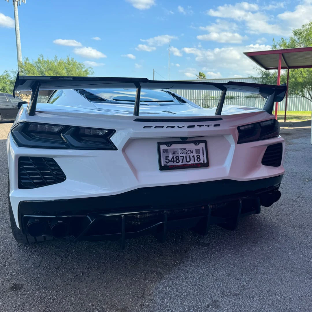 2020-2026+ C8 Corvette Smoked Euro Style LED Tail Lights - Image 8