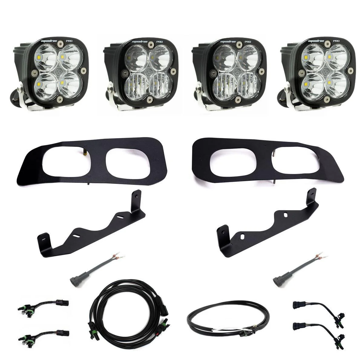 2023-2026+ Ford F250 Super Duty Baja Designs Squadron Dual Fog Pocket Light Kit - Image 3