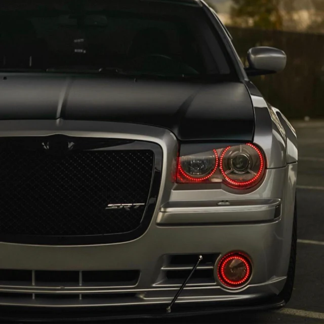 2005-2010 Chrysler 300C/SRT RGBW Flow Series Halo Kit - Image 8