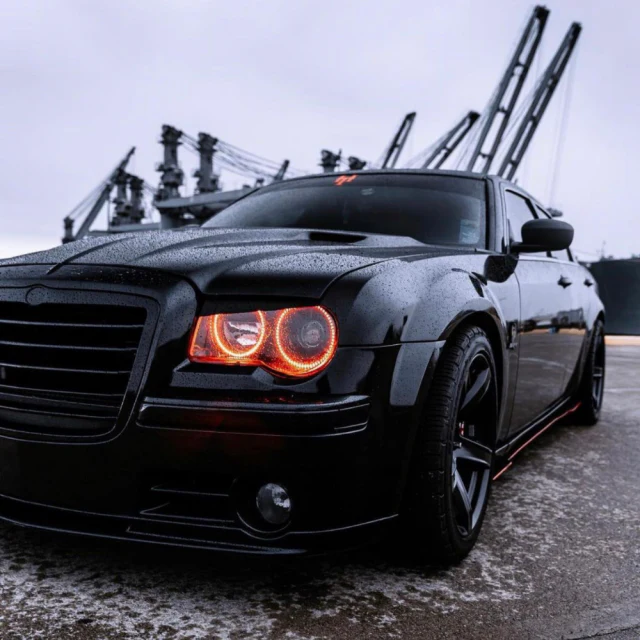 2005-2010 Chrysler 300C/SRT RGBW Flow Series Halo Kit - Image 9