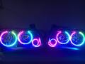 2005-2010 Dodge Charger RGBW Flow Series LED Halo Kit - Image 9