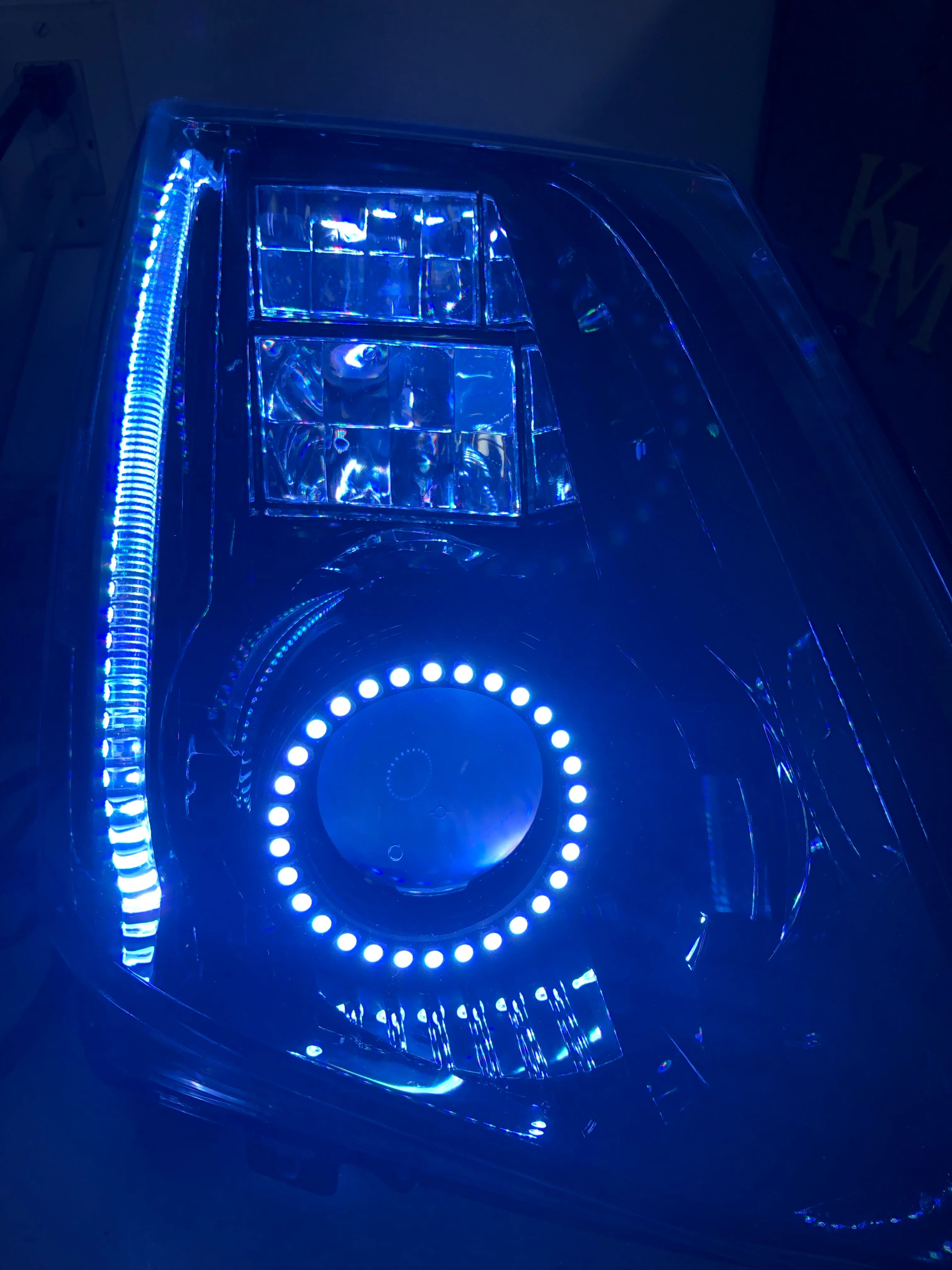 2008-2015 Cadillac CTS CTS-V RGBW Flow Series LED Halo DRL Kit - Image 16