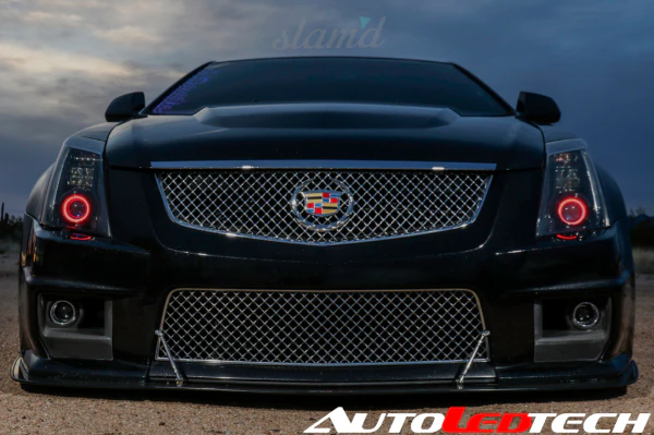 2008-2015 Cadillac CTS CTS-V RGBW Flow Series LED Halo DRL Kit - Image 4