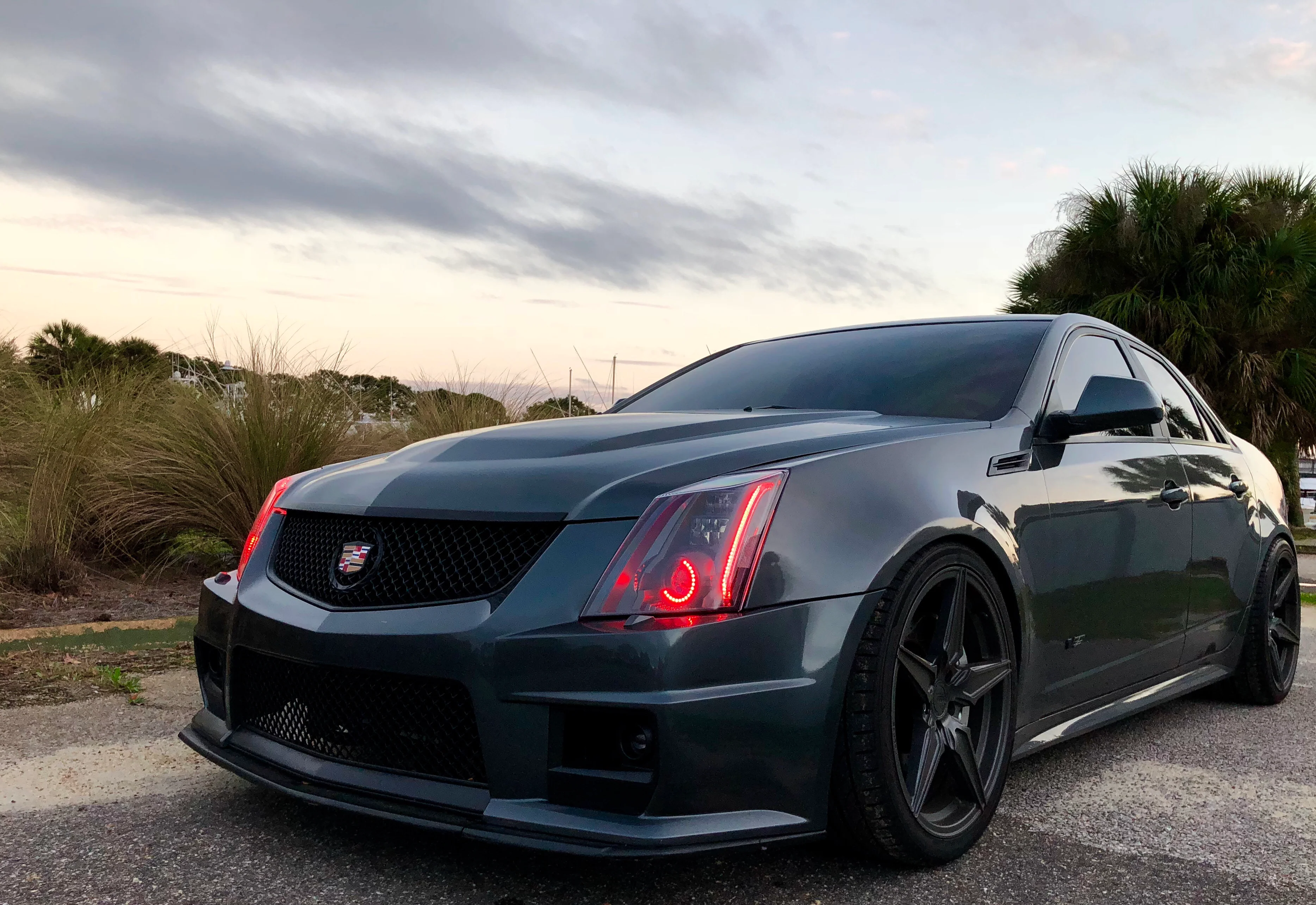 2008-2015 Cadillac CTS CTS-V RGBW Flow Series LED Halo DRL Kit - Image 5
