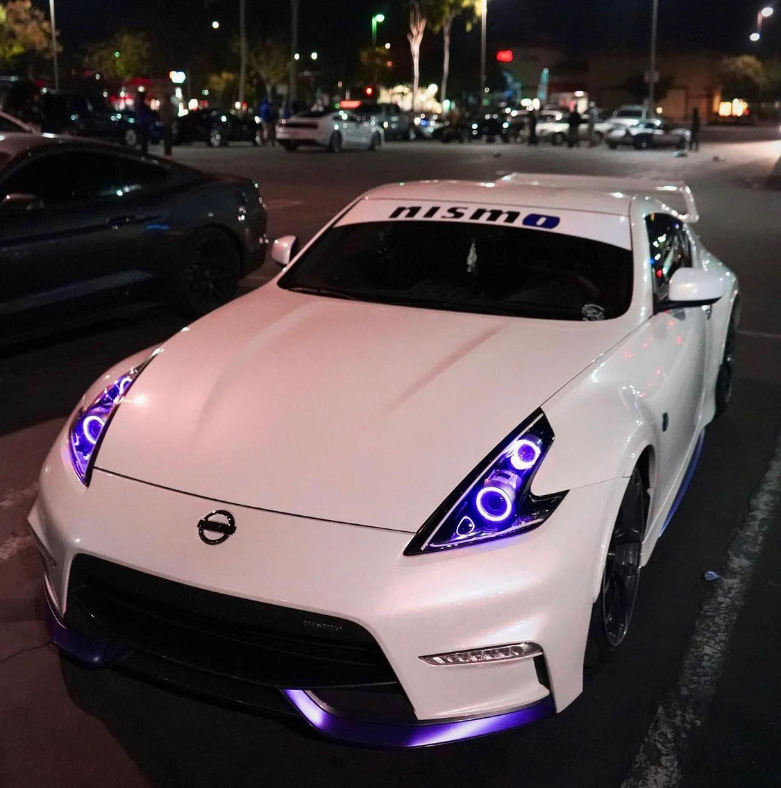 2009-2020 Nissan 370z RGBW Flow Series LED Halo Kit - Image 12