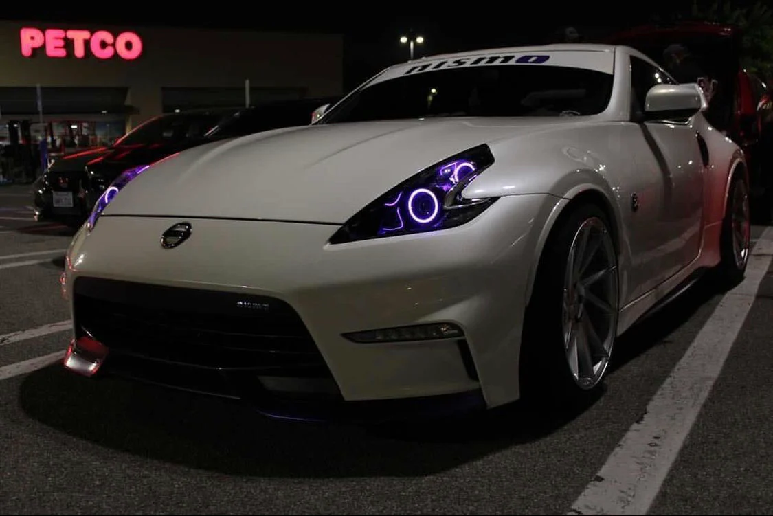 2009-2020 Nissan 370z RGBW Flow Series LED Halo Kit - Image 14