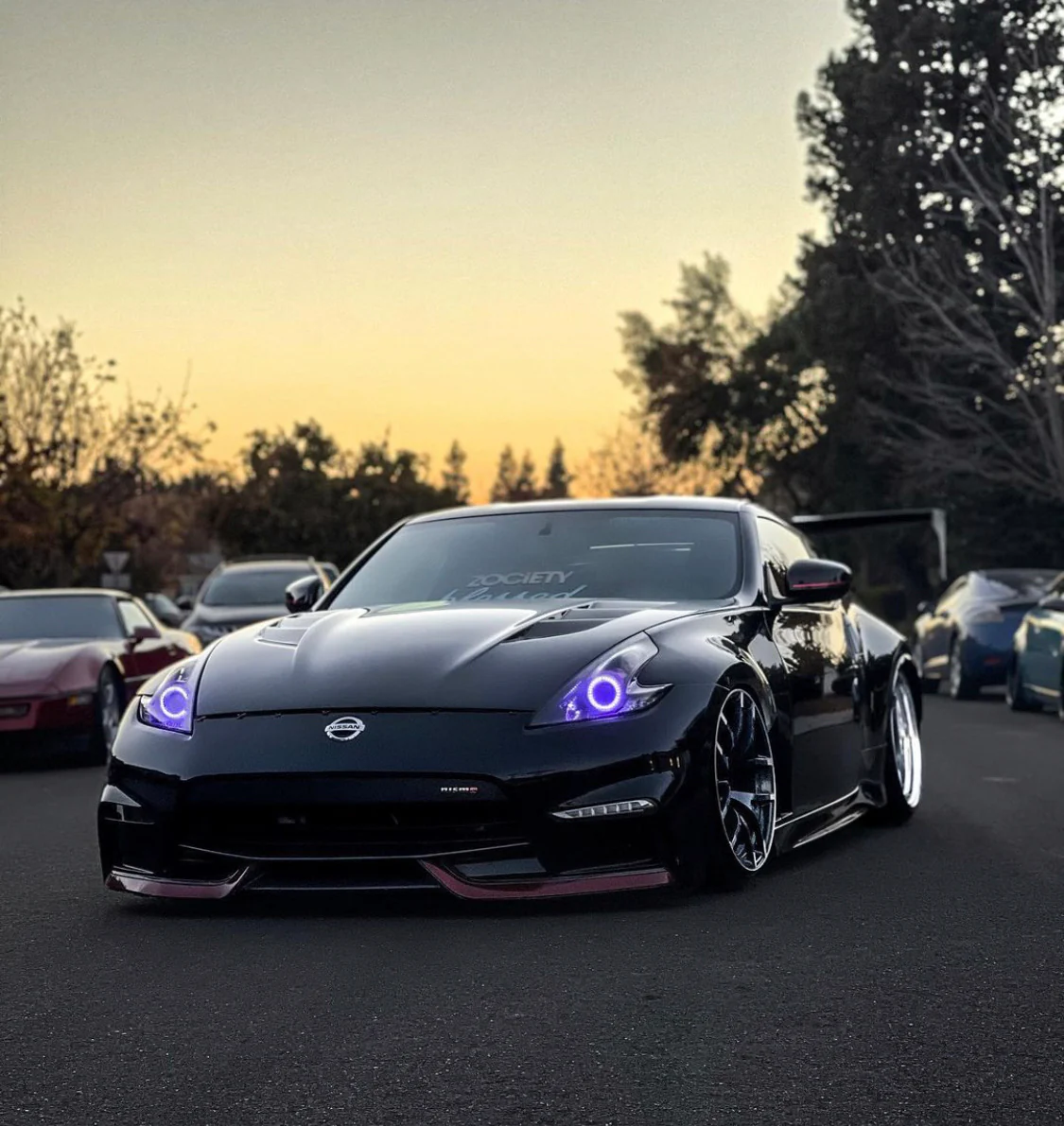 2009-2020 Nissan 370z RGBW Flow Series LED Halo Kit - Image 15