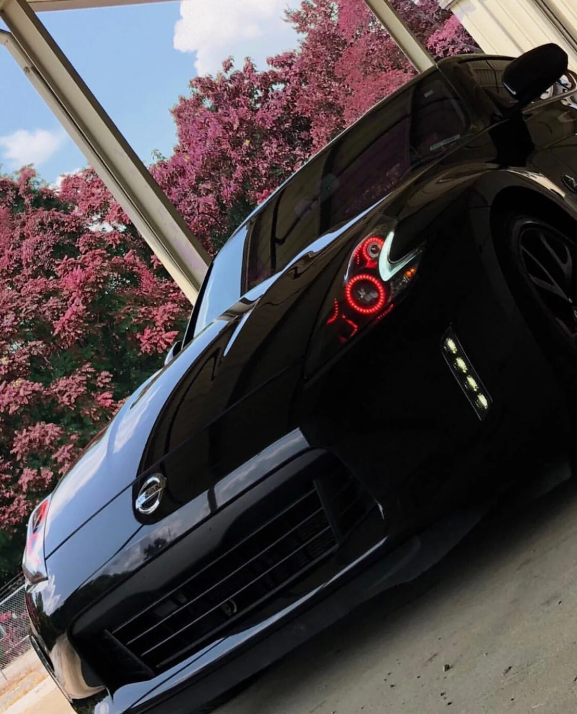 2009-2020 Nissan 370z RGBW Flow Series LED Halo Kit - Image 22