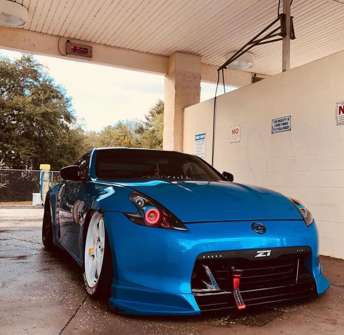 2009-2020 Nissan 370z RGBW Flow Series LED Halo Kit - Image 23