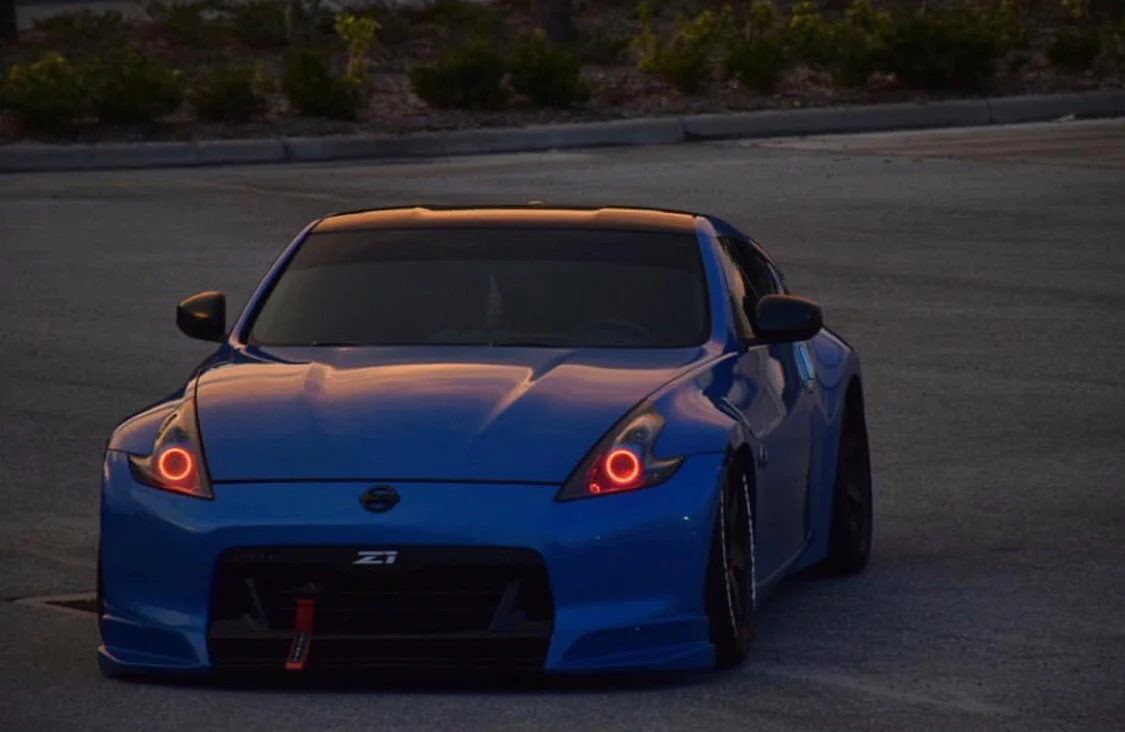 2009-2020 Nissan 370z RGBW Flow Series LED Halo Kit - Image 24