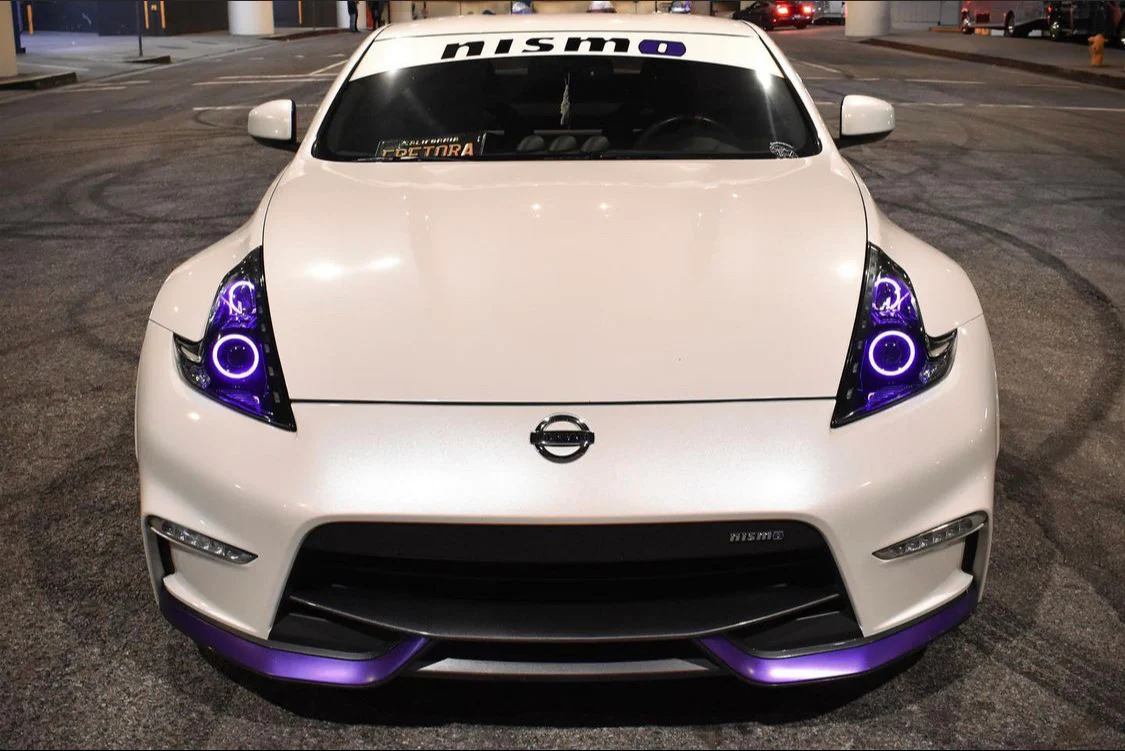 2009-2020 Nissan 370z RGBW Flow Series LED Halo Kit - Image 9