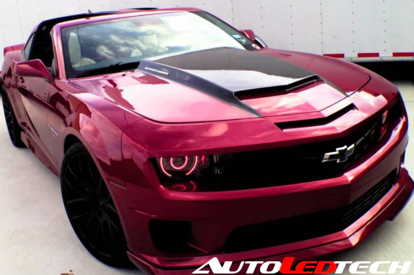 2010-2013 Chevrolet Camaro RGBW Flow Series LED Halo Kit - Image 6