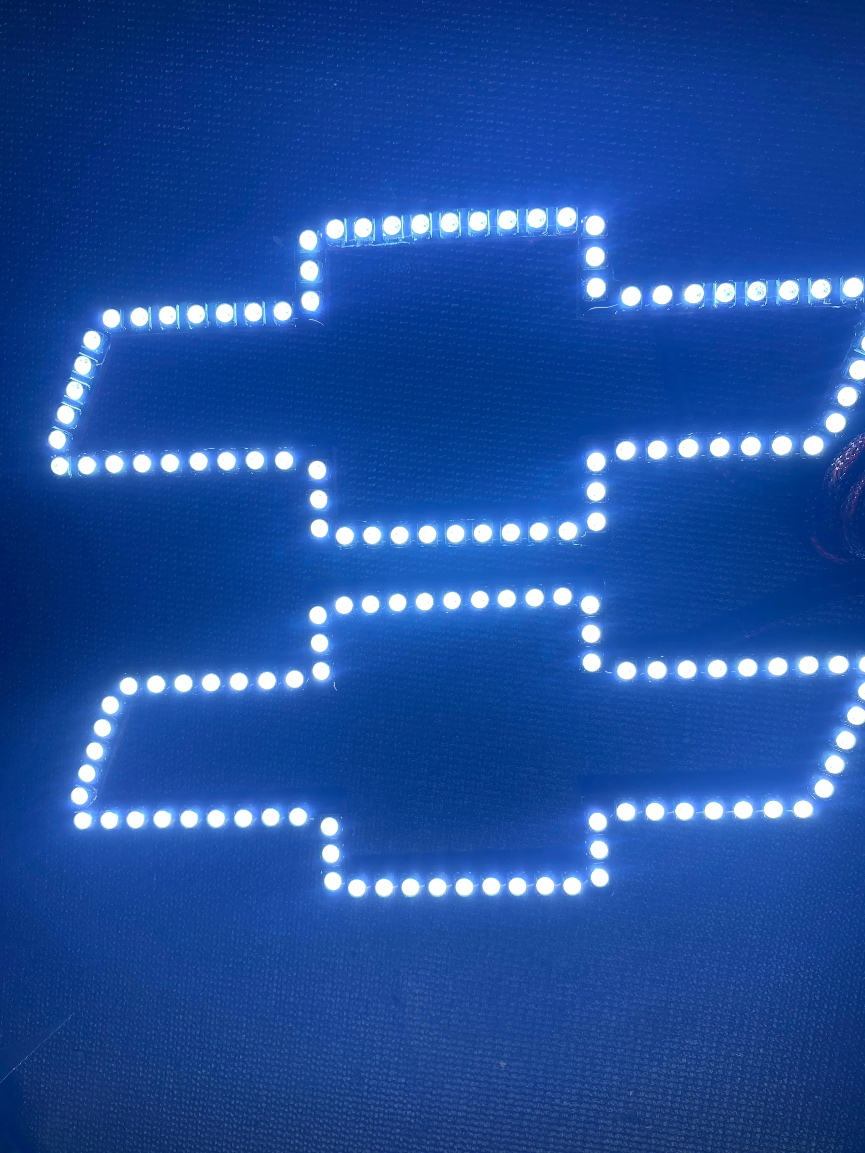 Chevy Bowtie RGBW Flow Series LED Emblem Logo Badge - Image 10