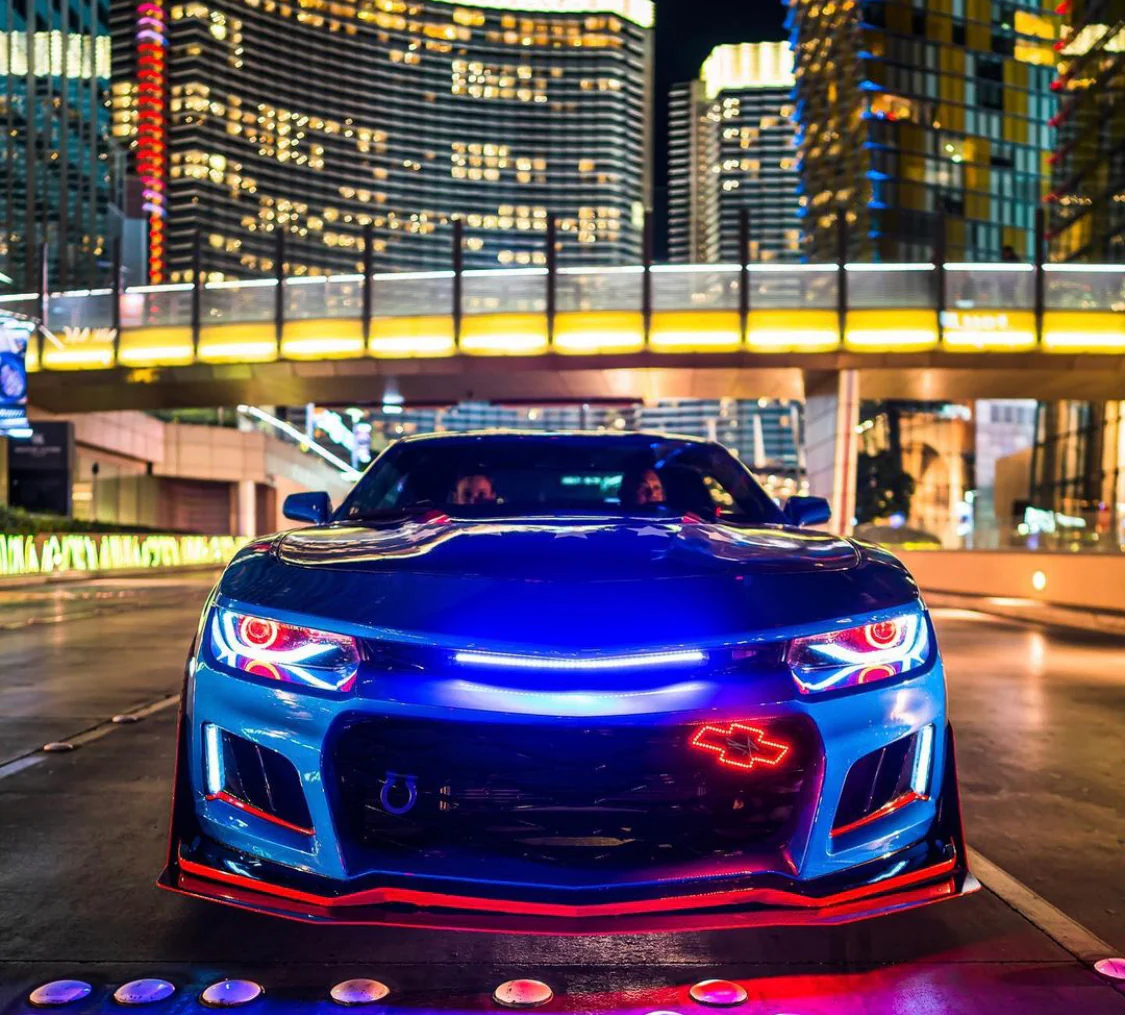 Chevy Bowtie RGBW Flow Series LED Emblem Logo Badge - Image 14