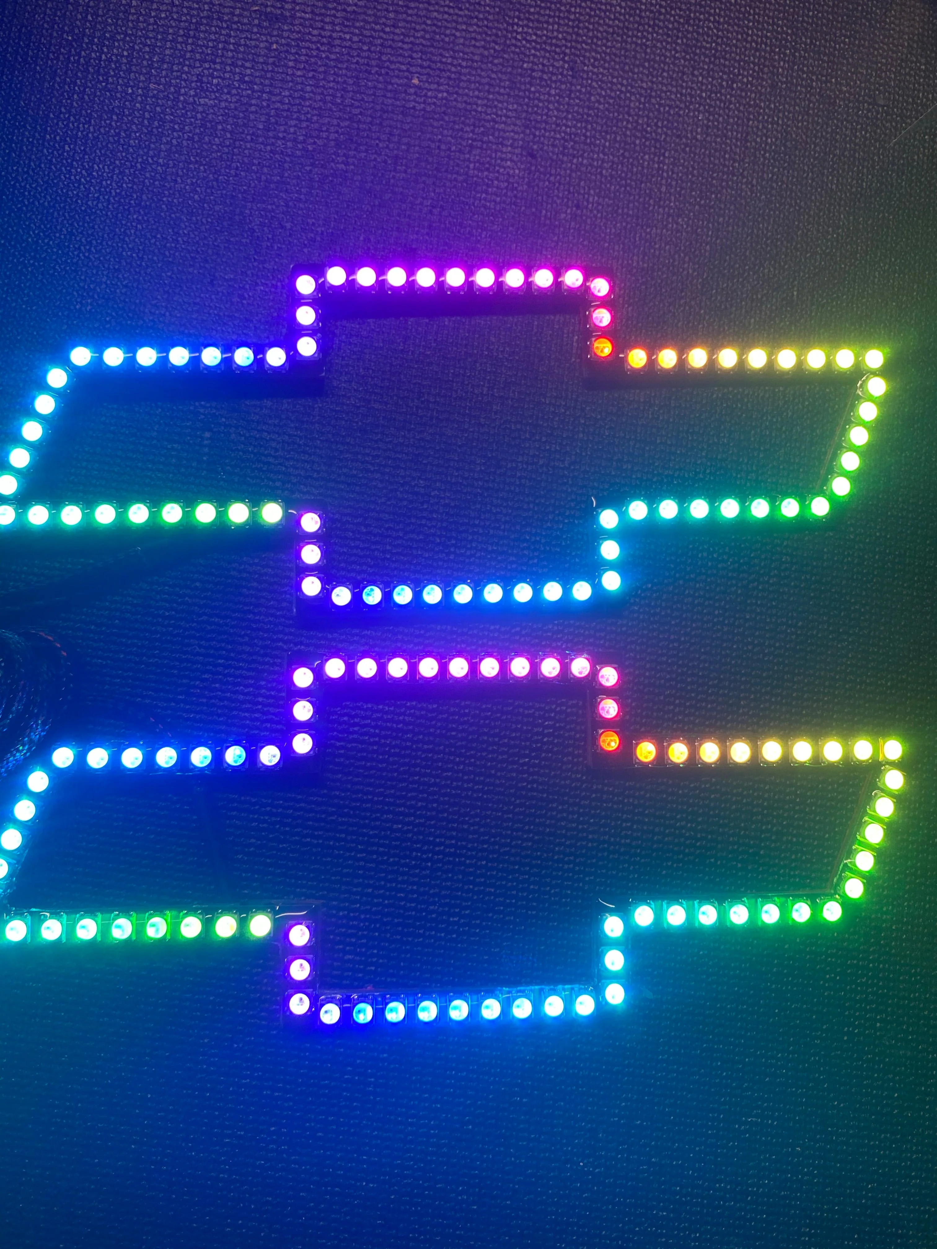 Chevy Bowtie RGBW Flow Series LED Emblem Logo Badge - Image 7