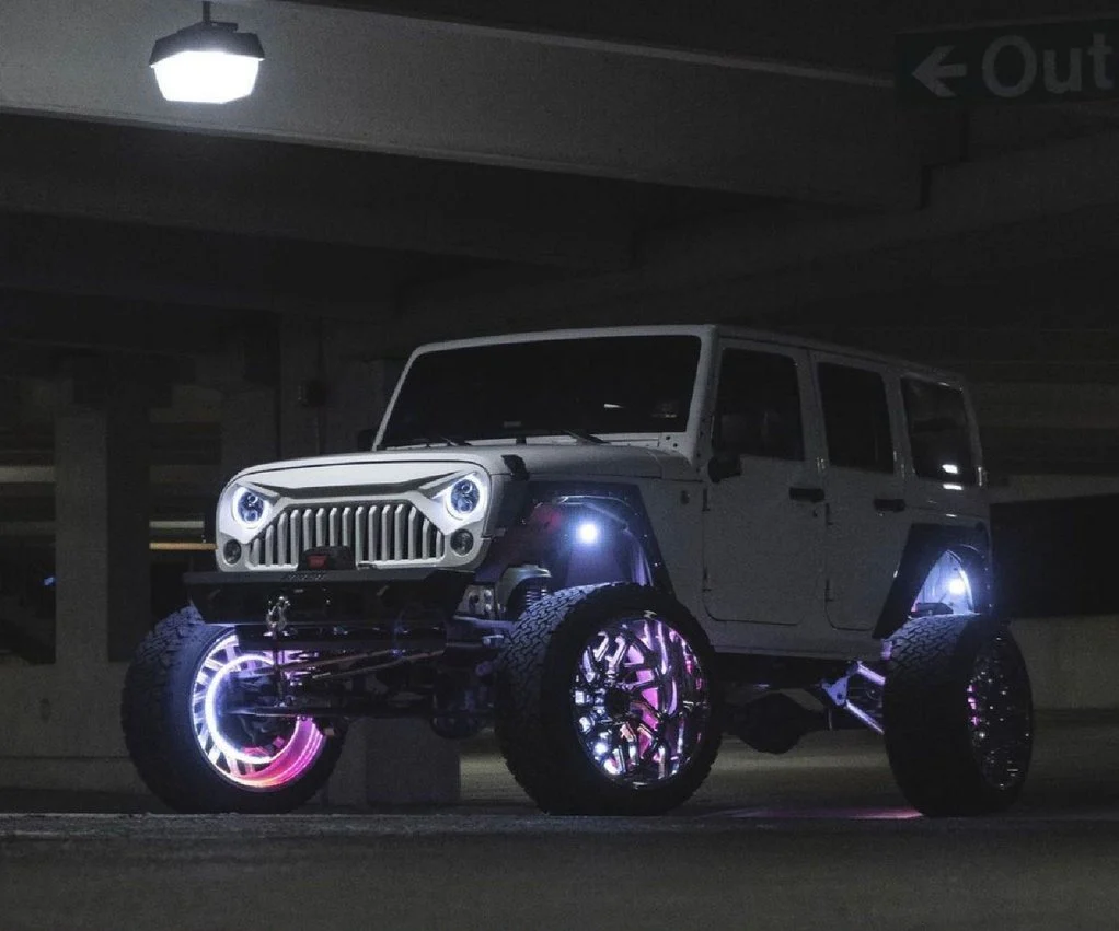 Flow Series Chasing LED Wheel Rings Lights Kit - Image 15