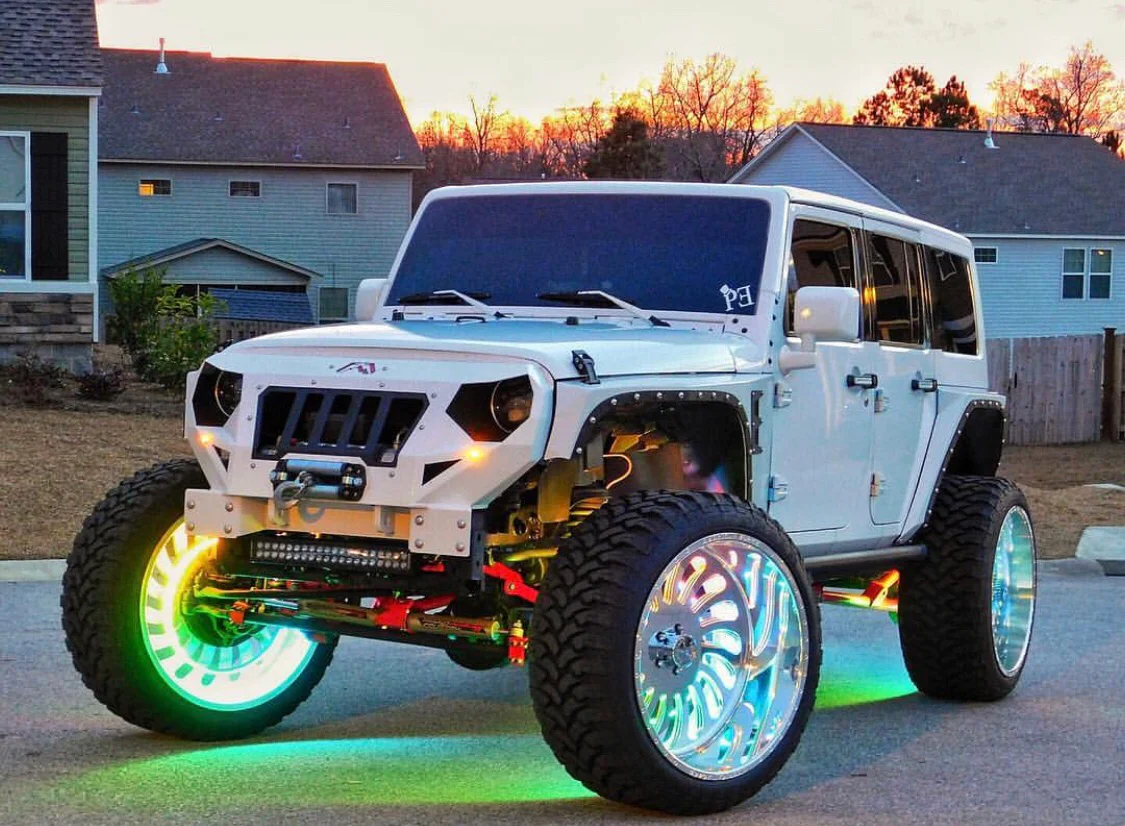 Flow Series Chasing LED Wheel Rings Lights Kit - Image 4