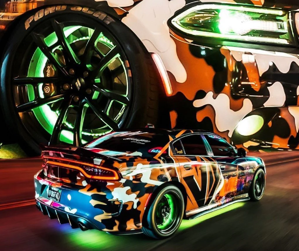 Flow Series Chasing LED Wheel Rings Lights Kit - Image 5