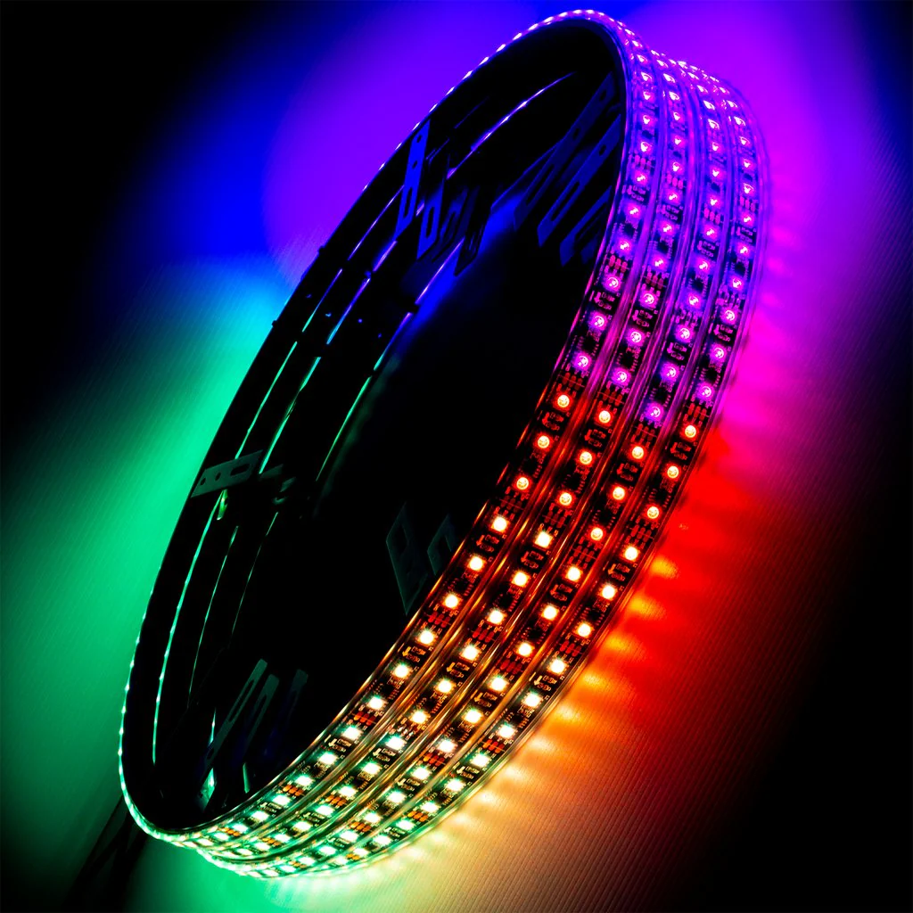 Flow Series Chasing LED Wheel Rings Lights Kit - Image 6
