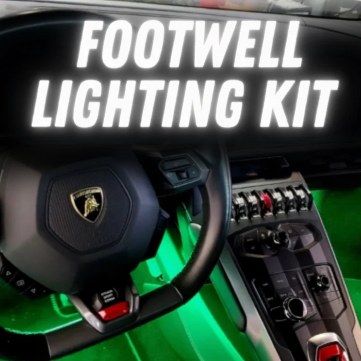 Flow Series RGB LED Interior Footwell Lighting Kit Plug & Play - Image 3