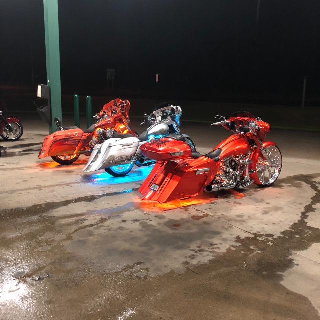 Motorcycle Cruiser Flow Series LED Underbody 13-Piece Lighting Kit - Image 12