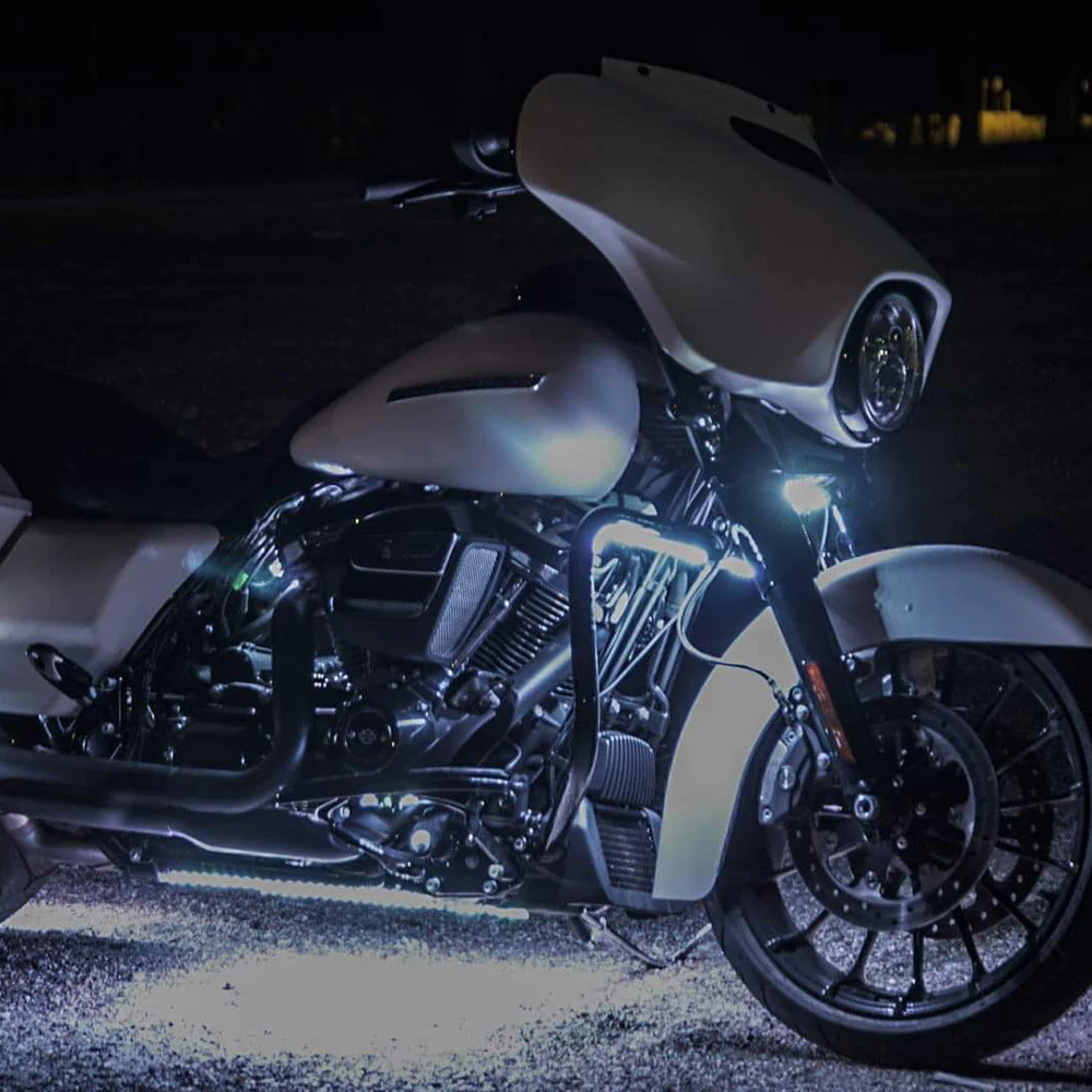 Motorcycle Cruiser Flow Series LED Underbody 13-Piece Lighting Kit - Image 6
