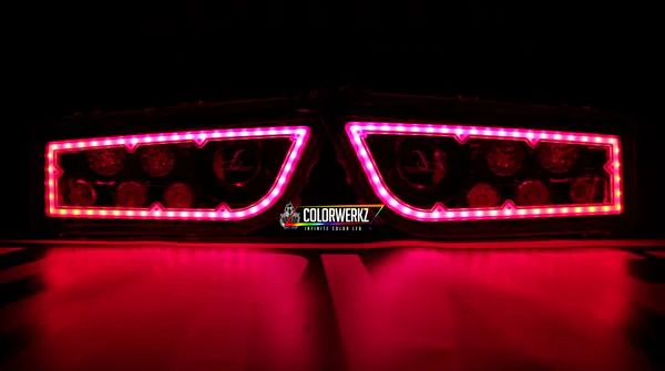 Prebuilt Polaris RZR Color-Chasing Halo LED Headlights - Image 3