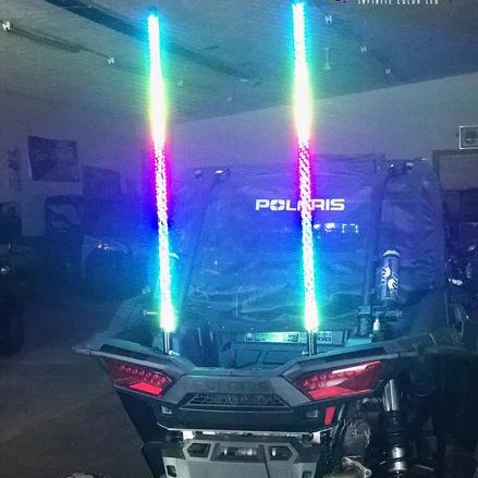 Flow Series Color-Chasing LED Flexible UTV Buggy Whip Lights - Image 11