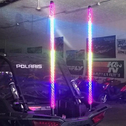 Flow Series Color-Chasing LED Flexible UTV Buggy Whip Lights - Image 17