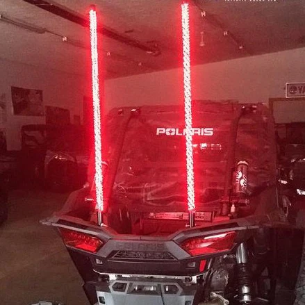 Flow Series Color-Chasing LED Flexible UTV Buggy Whip Lights - Image 7