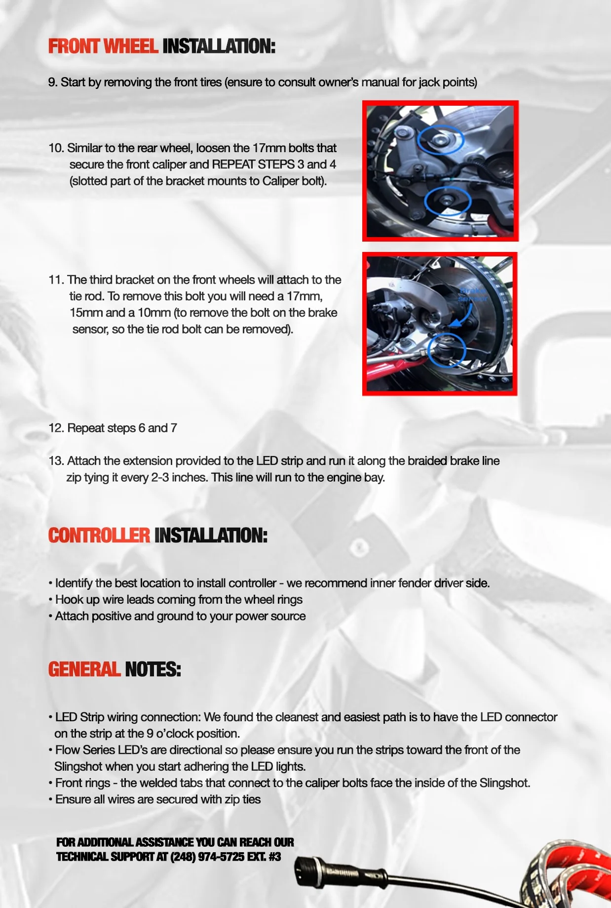 2015-2026+ Polaris Slingshot RGBW Flow Series LED Wheel Ring Lights Kit - Image 19