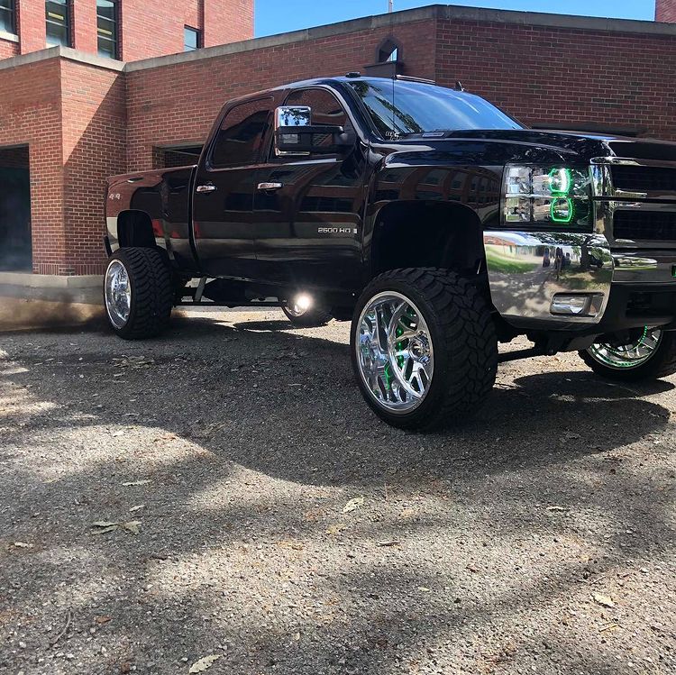 2007-2013 Chevrolet Silverado RGBW Flow Series LED Halo Kit - Image 12