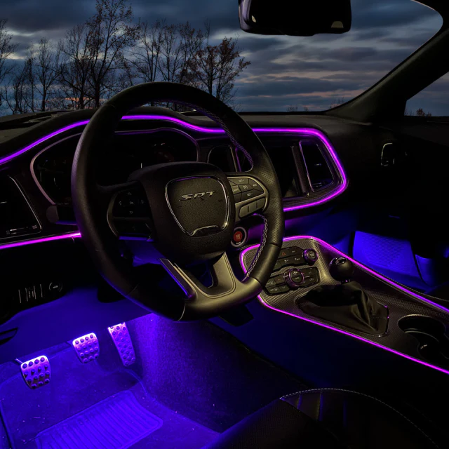 Color-Changing RGB Interior Dash Trim Ambient Lighting Kit - Image 5