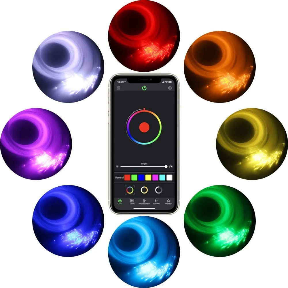 RGBW LED SHOOTING STAR Starlight Headliner Roof Kit - Image 11