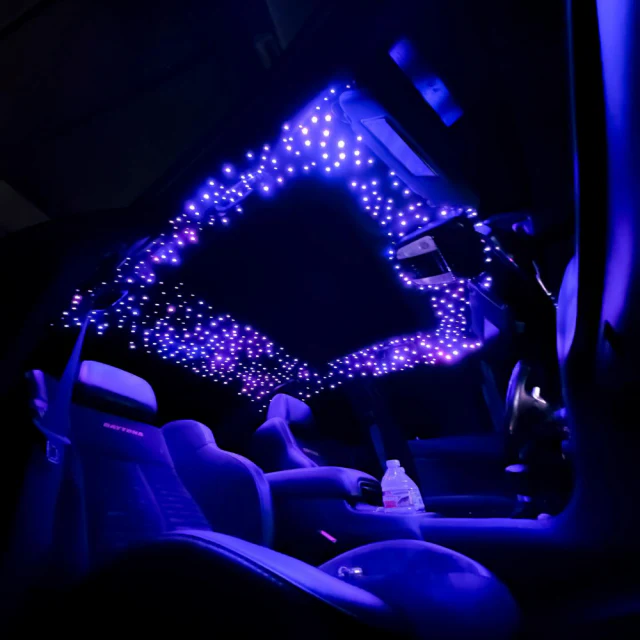 RGBW LED SHOOTING STAR Starlight Headliner Roof Kit - Image 5