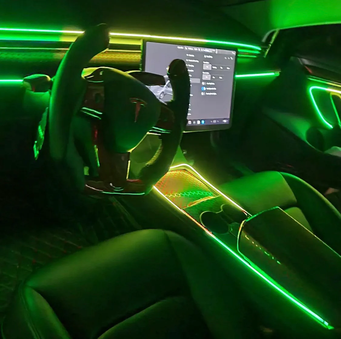 Flow Series LED Interior Dash Trim Ambient Lighting + Footwell Lighting Kit - Image 13